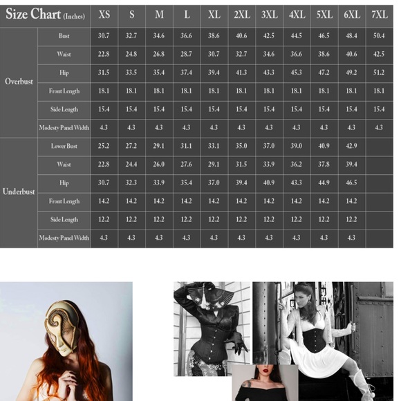 Steel boned corset - Picture 9 of 9